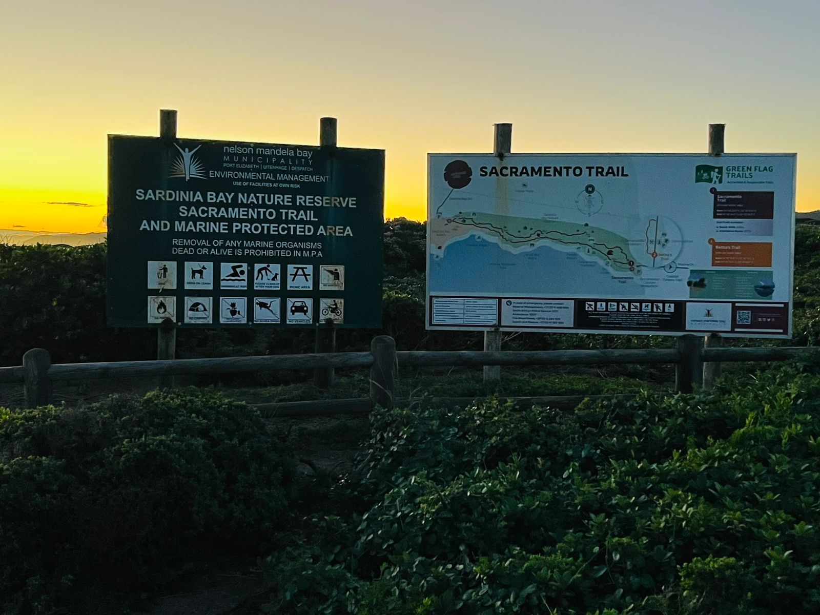 Hiking Sacramento Trail